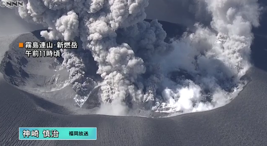 日本火山間接性噴發
