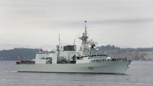 加拿大宣稱其軍艦航經南海